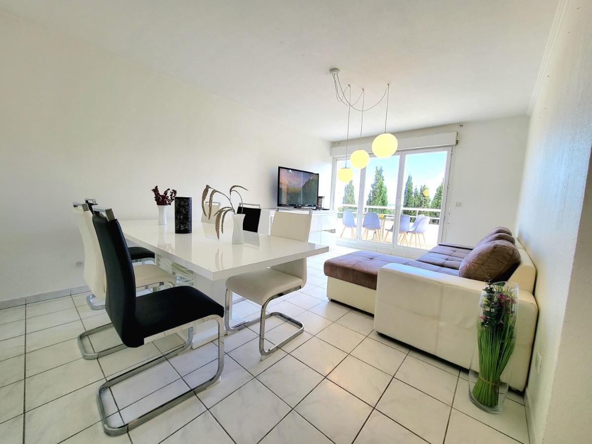 Appart Luxueux 3 Pieces, Piscine, Mer, Terrasse Cannes Exterior foto